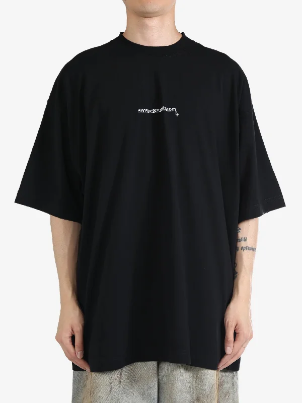 VETEMENTS - Unisex Website Logo T-Shirt-- Machine Wash Dry Clean Hand Wash