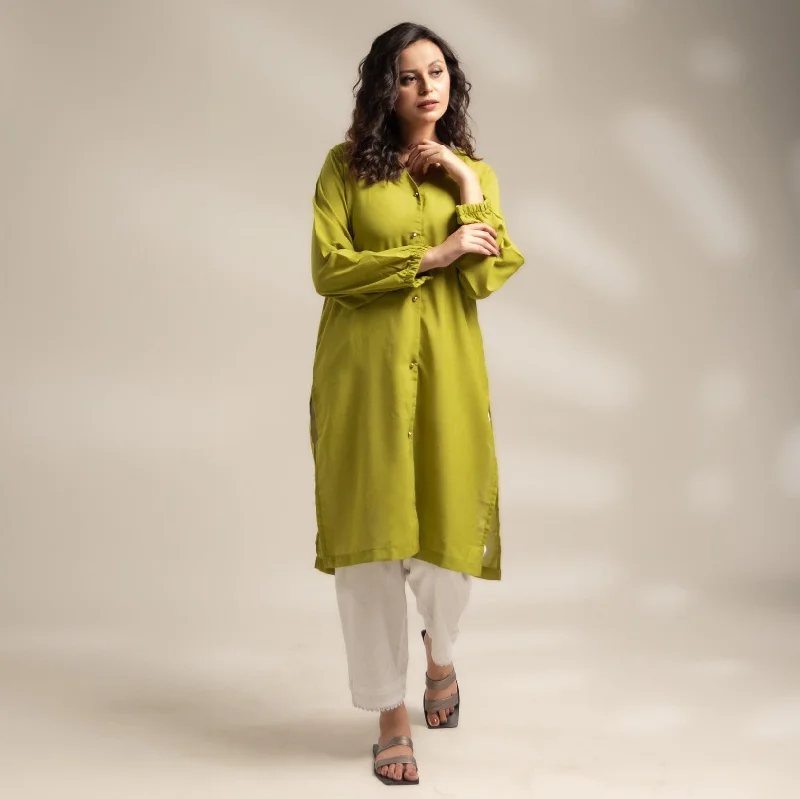 East West Women's Shirt-- Cotton Fabric Linen Fabric Terry Fabric