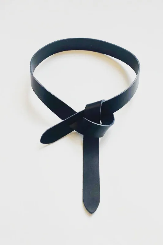 Shirty The Easy Leather Belt-- Solid Color Striped Floral