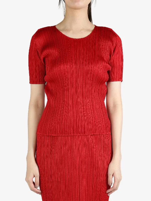 PLEATS PLEASE ISSEY MIYAKE - Women New Colorful Basics 3 Shirts-- Hooded Caped Shawl Collar PLEATS PLEASE ISSEY MIYAKE - Women New Colorful Basics 3 Shirts-- Hooded Caped Shawl Collar