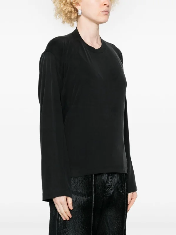 ALAINPAUL - Women Bascule Long Sleeve T-Shirt-- Modern Contemporary Chic