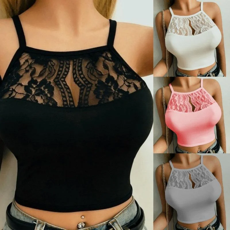 Women Lace Sexy Vest Strap Fashion Camisole Sleeveless T-Shirt Underwear Tank Tops Lady Korean Casual Women Summer Tank Croptop-- V-Neck T-Shirt Long Sleeve Cotton Women Lace Sexy Vest Strap Fashion Camisole Sleeveless T-Shirt Underwear Tank Tops Lady Korean Casual Women Summer Tank Croptop-- V-Neck T-Shirt Long Sleeve Cotton