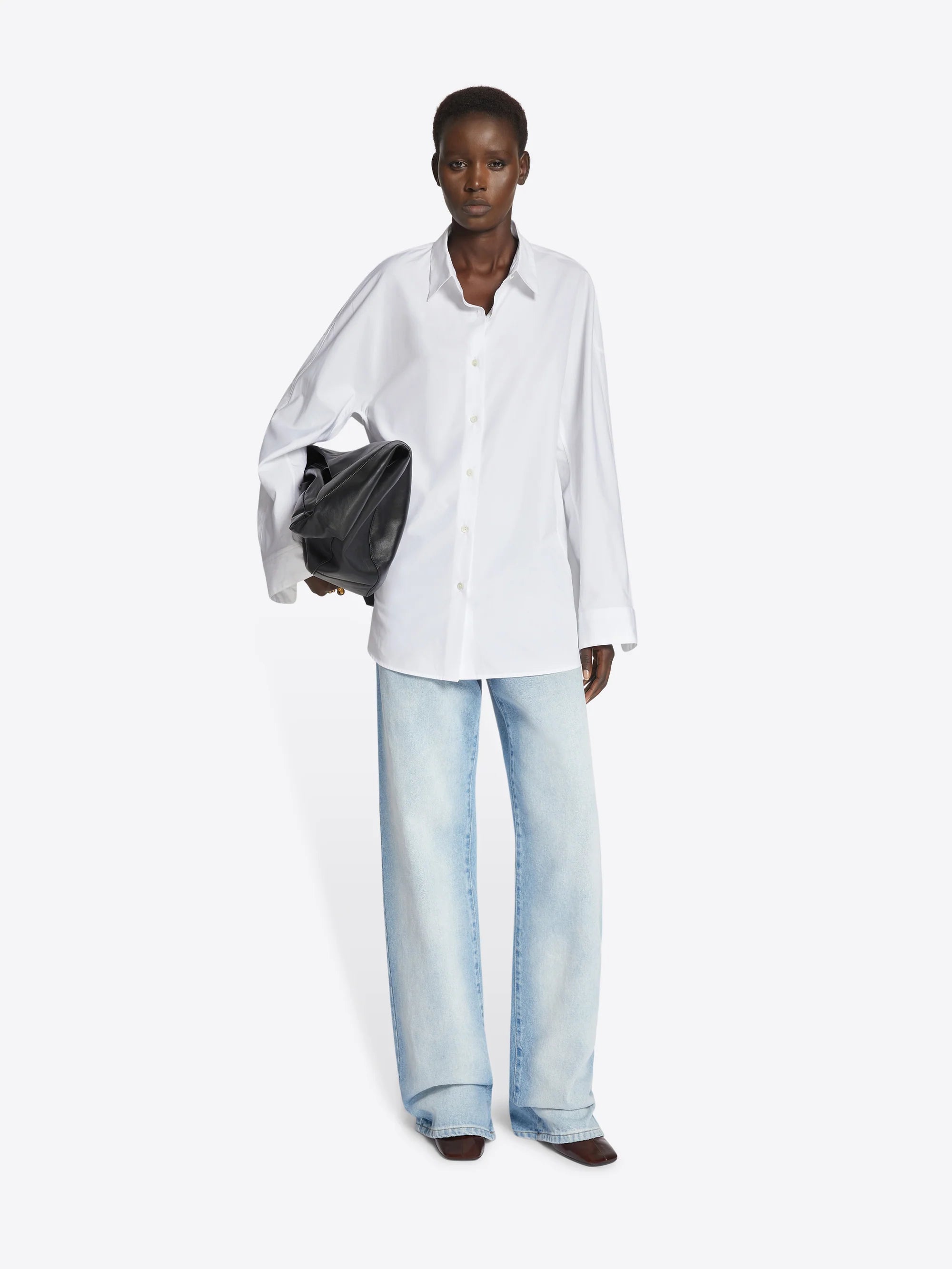 DRIES VAN NOTEN - Women Casio Shirt-- Ribbed Striped Patterned