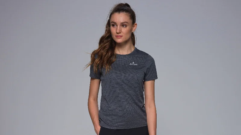 Fara Women's Lightweight Technical T-shirt-- V-Neck T-Shirt Long Sleeve Cotton