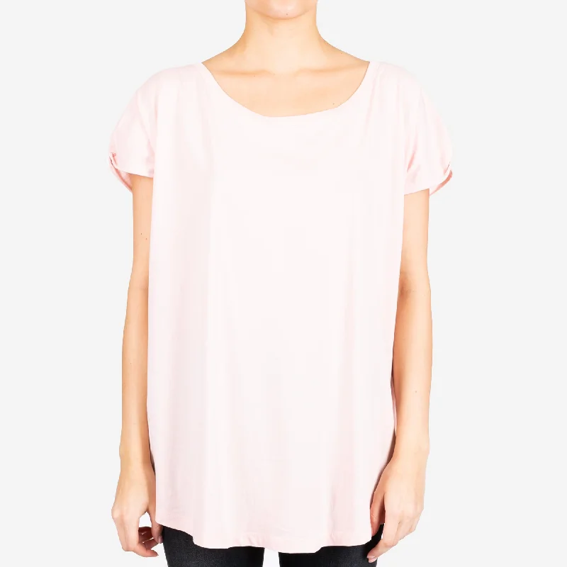 Womens New York Boat Neck T-Shirt-- Cozy Warm Stylish