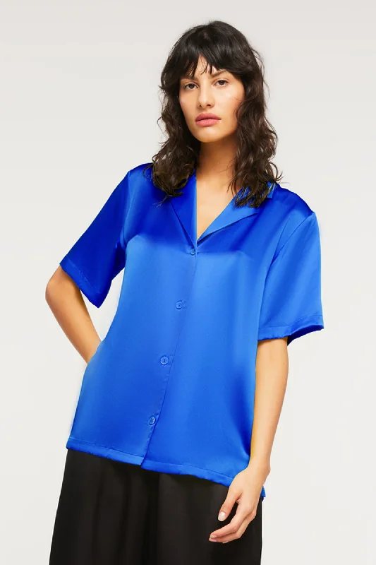 Camp Shirt-- Chenille Brocade Lace
