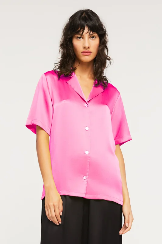 Camp Shirt-- Mesh Canvas Denim