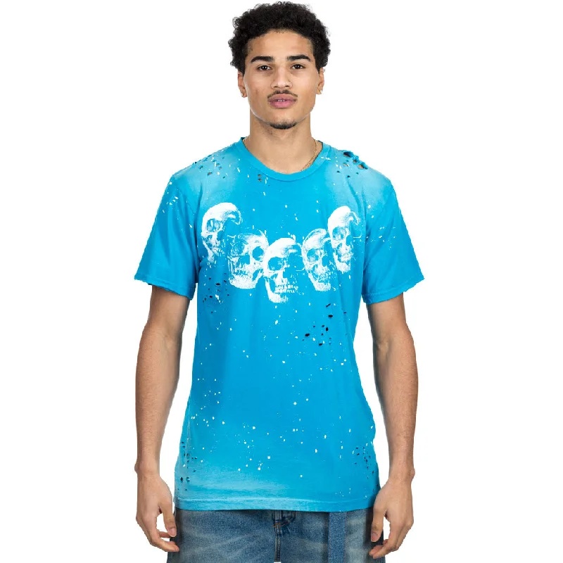 Amigos Paint Splatter T-Shirt-- Boxy Fit Fitted Loose