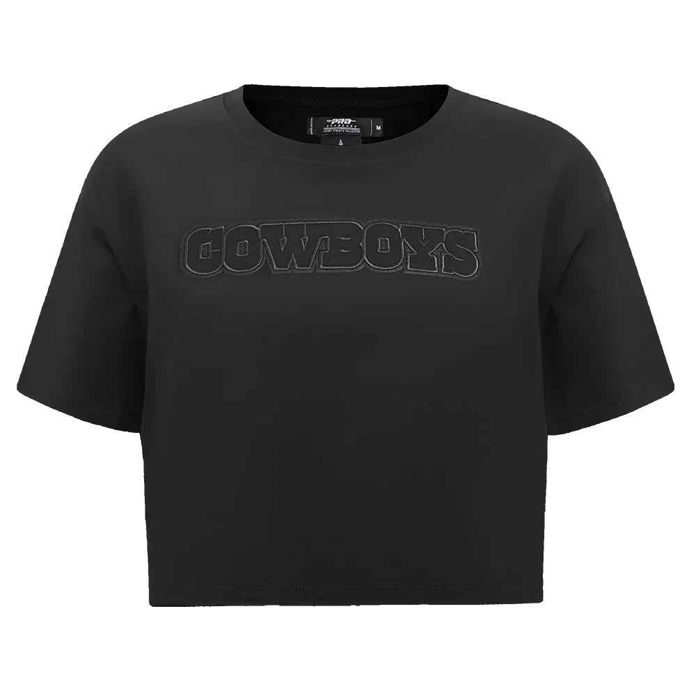 Women's Pro Standard Dallas Cowboys Neutral Boxy Tee Shirt - Black-- Handmade Hand-knitted Hand-woven Women's Pro Standard Dallas Cowboys Neutral Boxy Tee Shirt - Black-- Handmade Hand-knitted Hand-woven