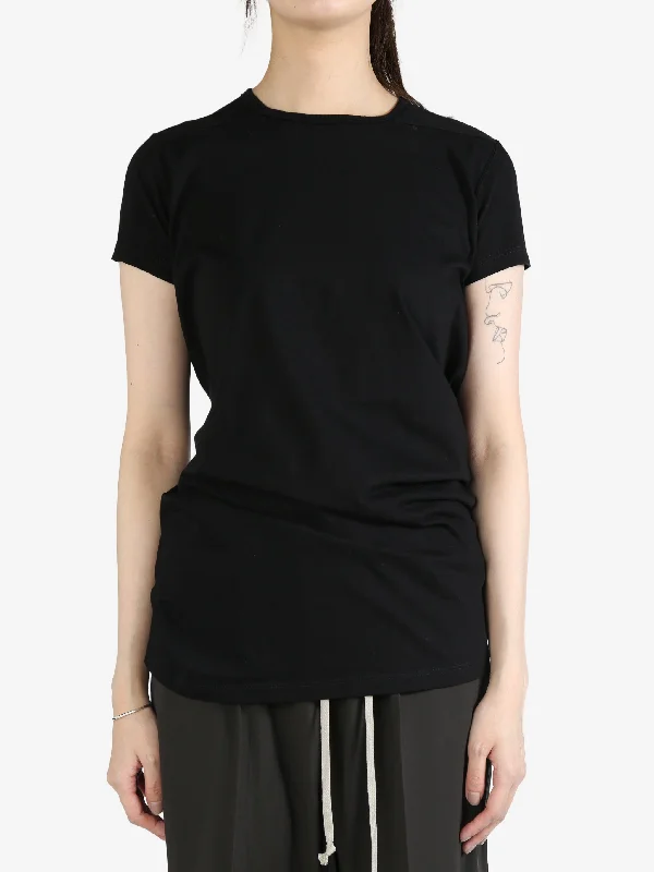RICK OWENS - Women Level Short Sleeve T-Shirt-- Front Pockets Side Pockets Patch Pockets RICK OWENS - Women Level Short Sleeve T-Shirt-- Front Pockets Side Pockets Patch Pockets