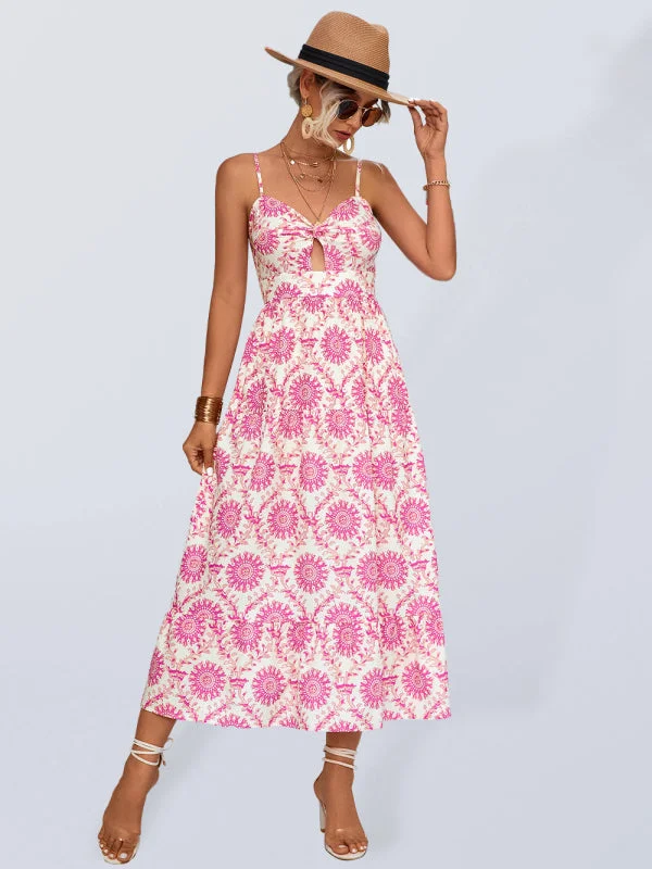 Blue Zone Planet | Floral Resort Slip Dress Tunics Canvas sturdy