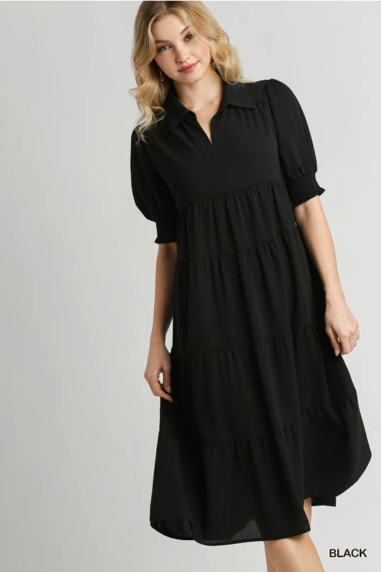 Essential Black Dress Tunics Trendy modern