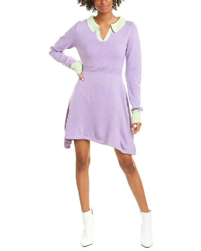 Olivia Rubin Miranda Mini Dress Stylish Short Sleeve Mini Dress