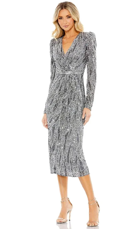 Mac Duggal 5574 - Sequin Sheath Cocktail Dress Tunics Evening elegant