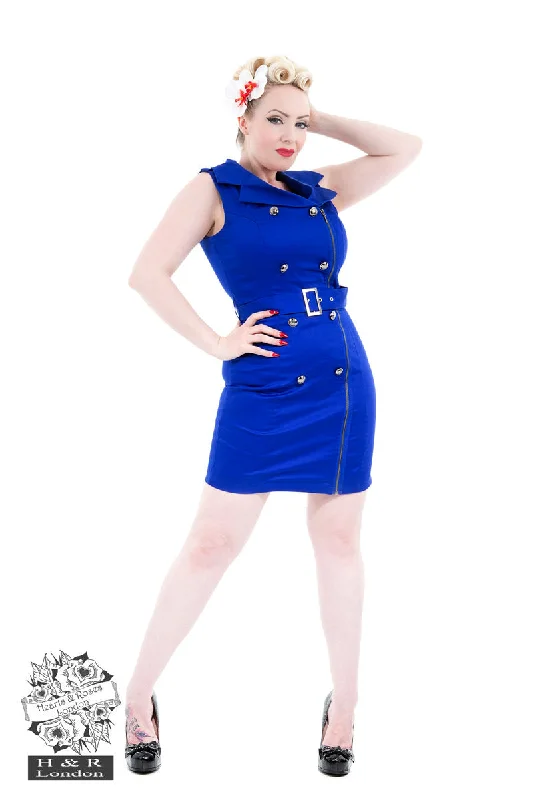 Royal Blue Sexy Mini Dress Fashionable Summer Mini Dress
