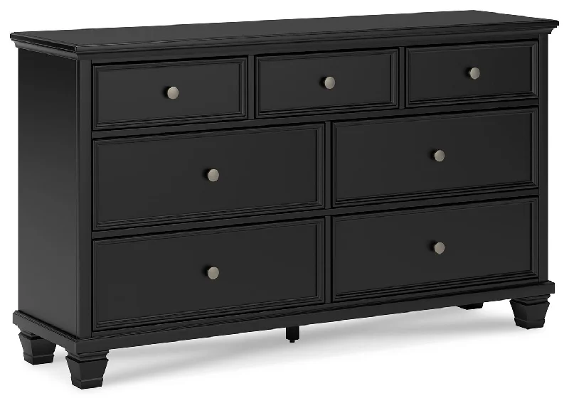 Lanolee - Black - Dresser Elegant Long Evening