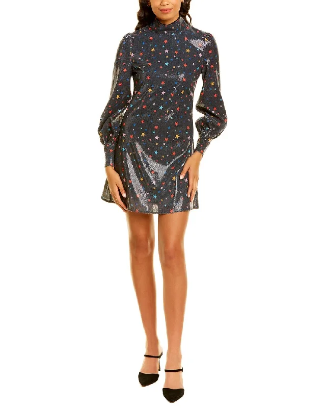 Olivia Rubin Melissa Sequin Mini Dress Elegant Silk Mini Dress