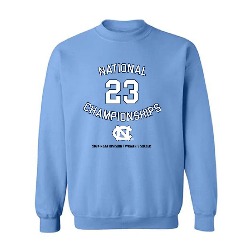 UNC - NCAA Women's Soccer : Hannah Johann - 23 Titles v2 Statement Shirt Crewneck Sweatshirt Hoodie with Lining Warm Insulated UNC - NCAA Women's Soccer : Hannah Johann - 23 Titles v2 Statement Shirt Crewneck Sweatshirt Hoodie with Lining Warm Insulated