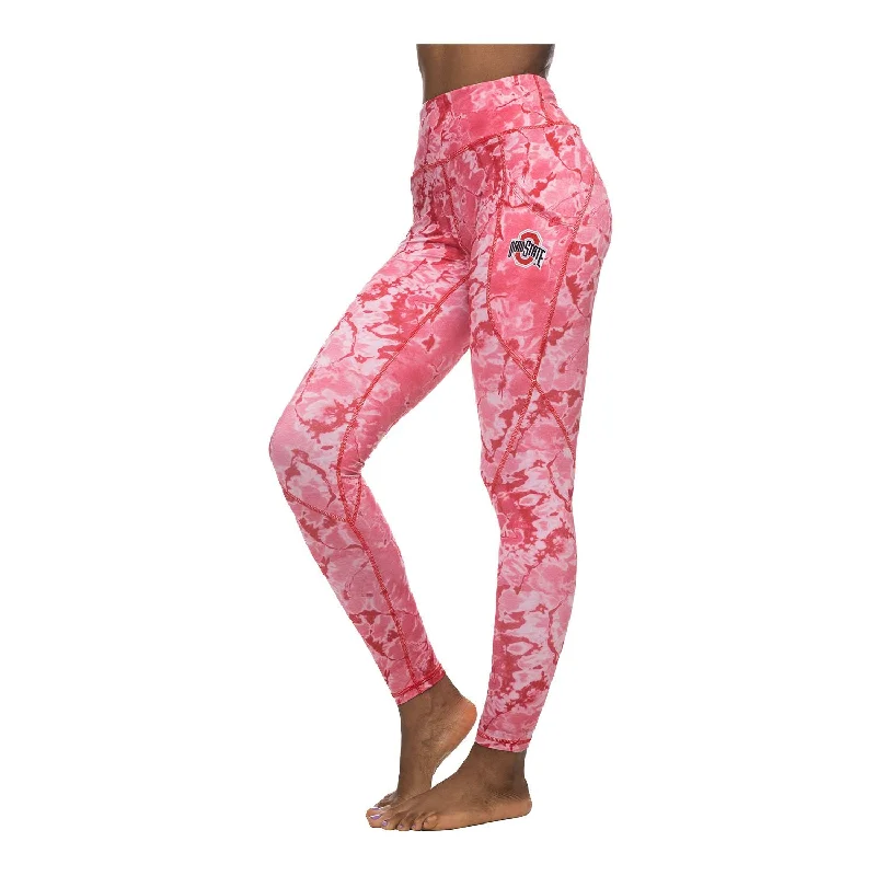 Ladies Ohio State Buckeyes Pocket Pant Classic Stretch Pants