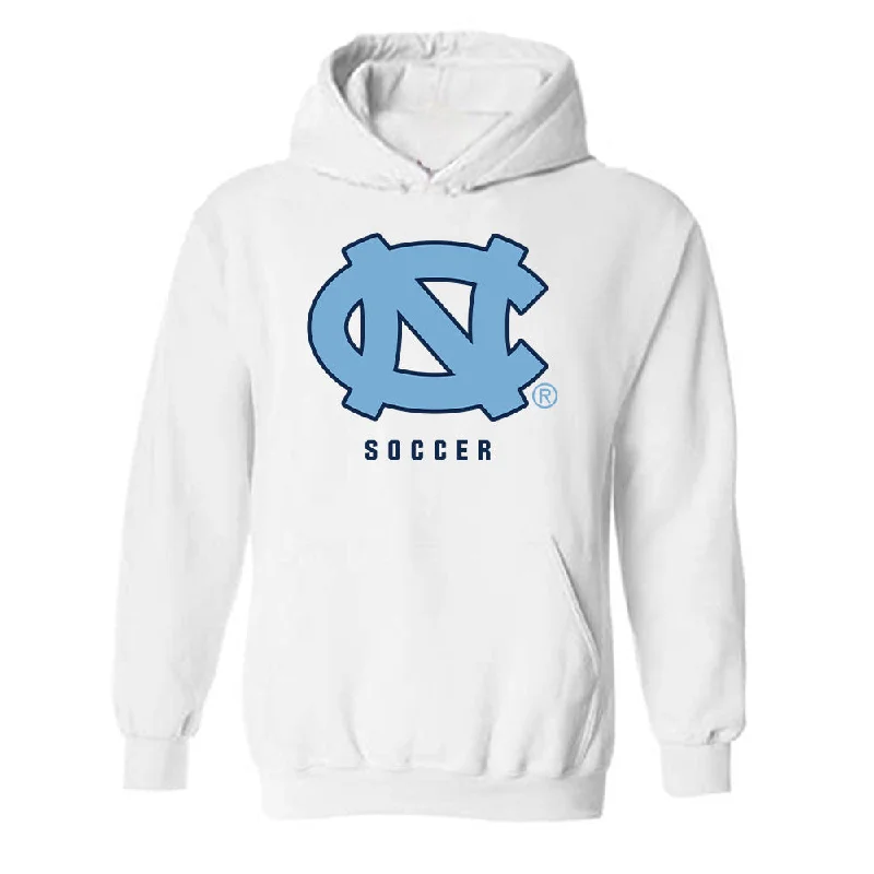 UNC - NCAA Women's Soccer : Eden Bretzer - Classic Shersey Hooded Sweatshirt Hoodie with Exposed Zipper Edgy Industrial UNC - NCAA Women's Soccer : Eden Bretzer - Classic Shersey Hooded Sweatshirt Hoodie with Exposed Zipper Edgy Industrial