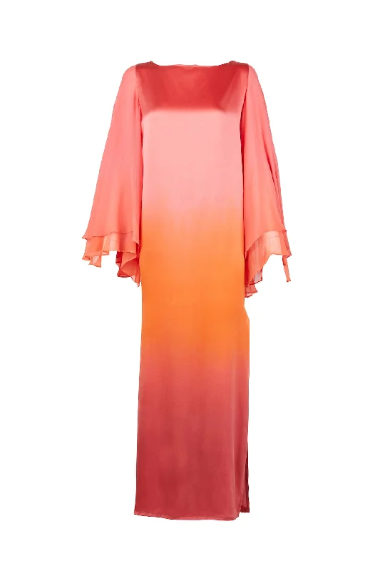 Sunrise Hand-Dyed Tunic Dress Tunics Custom made
