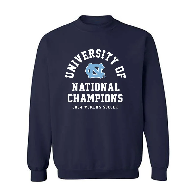 UNC - NCAA Women's Soccer : Logan Tongberg - Champs Classic Shersey Crewneck Sweatshirt Hoodie with Ribbed Hem Stretchable Secure UNC - NCAA Women's Soccer : Logan Tongberg - Champs Classic Shersey Crewneck Sweatshirt Hoodie with Ribbed Hem Stretchable Secure