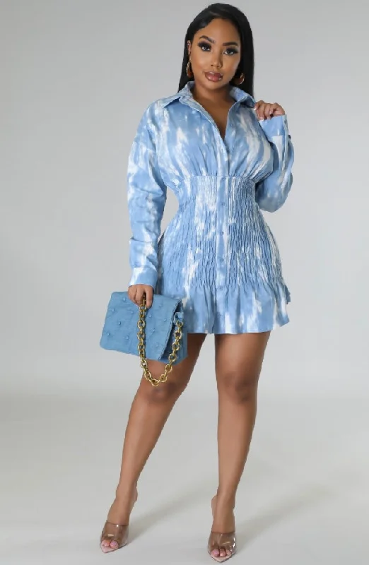 Hidden Sky Dress Tunics Silk luxurious
