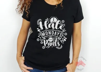 Women Black Short Sleeves Tee | Looney Dragon | I Hate Mondays I Hate Pants Classic Straight Pants Women Black Short Sleeves Tee | Looney Dragon | I Hate Mondays I Hate Pants Classic Straight Pants