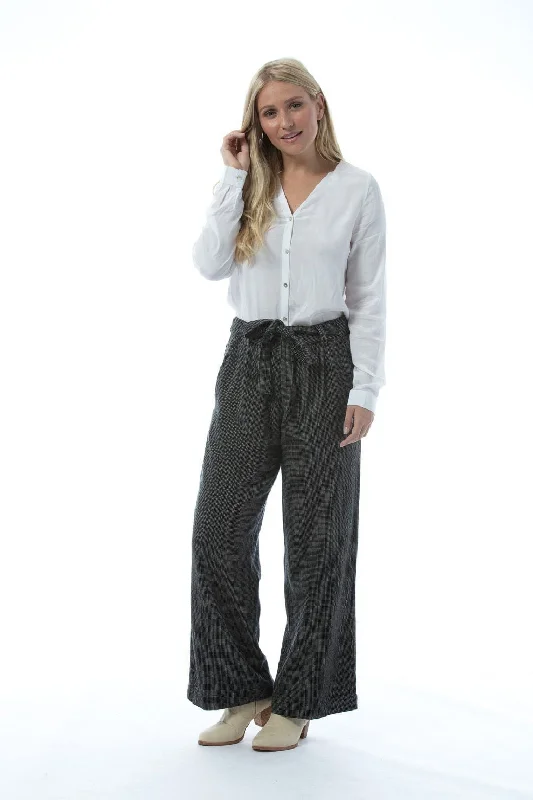 LIZ Pants - Black/White Comfortable Denim Leggings