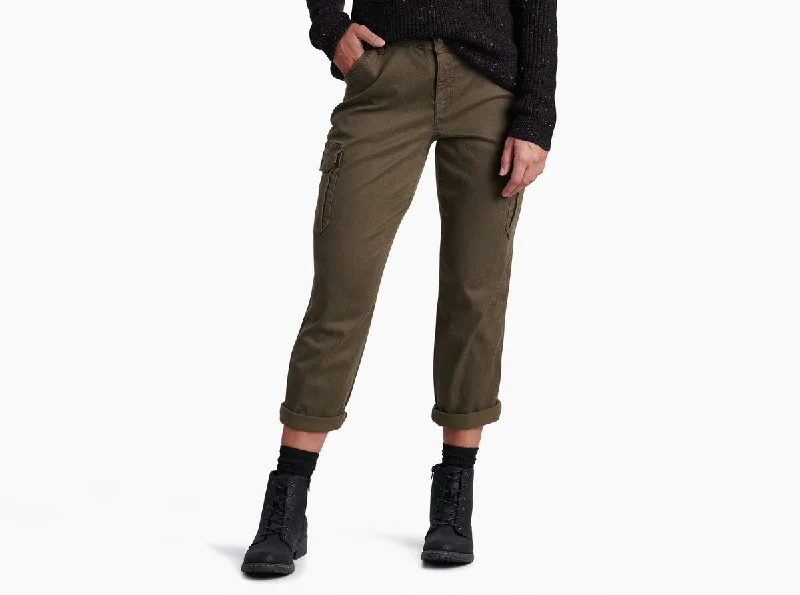 kuhl Kultivatr Kargo Crop Pant Woman's Lightweight Linen Pants