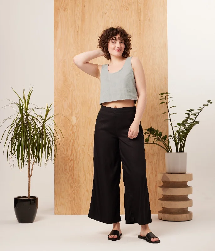 Sorrel Pant - Black Classic Flared Pants