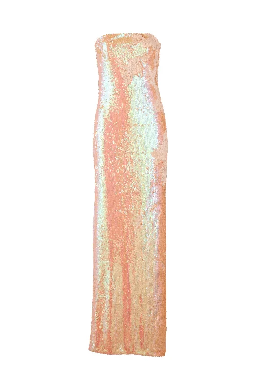 Puesta del Sol Sequin Dress Tunics Wedding white