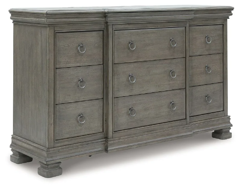 Lexorne - Gray - Dresser Shift Classic Vintage
