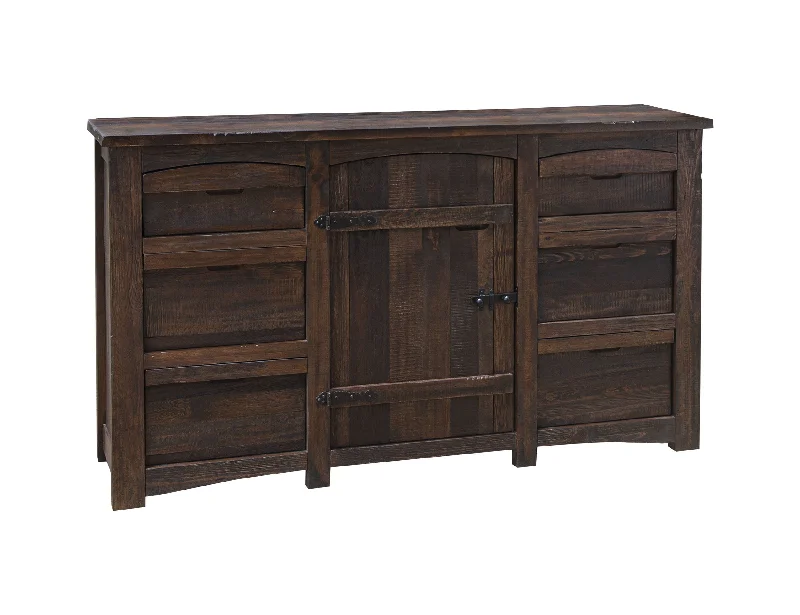 Mezcal - Dresser - Deep Brown Tunics Distressed trendy