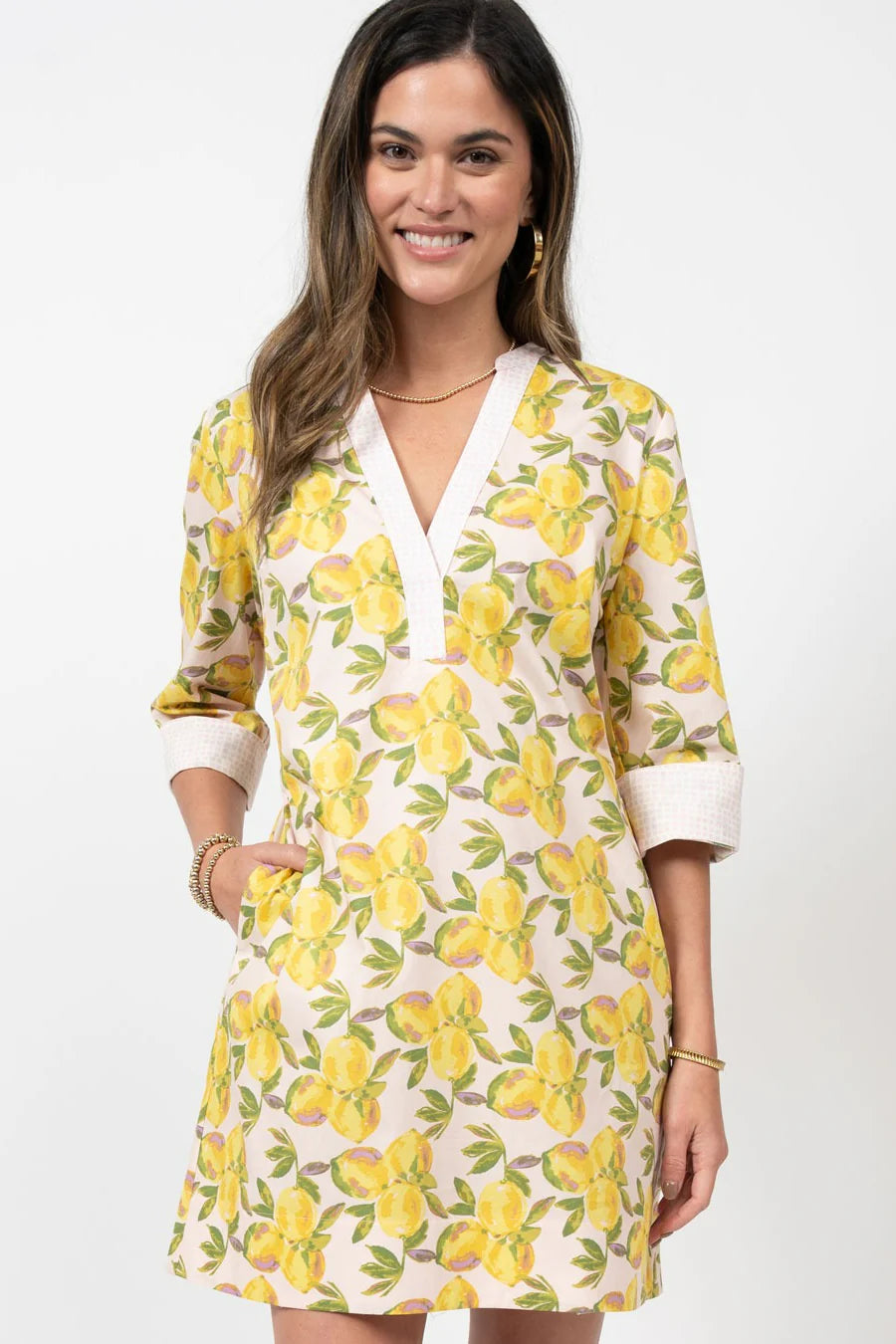 Pink Lemonade Dress Tunics Handmade artisanal