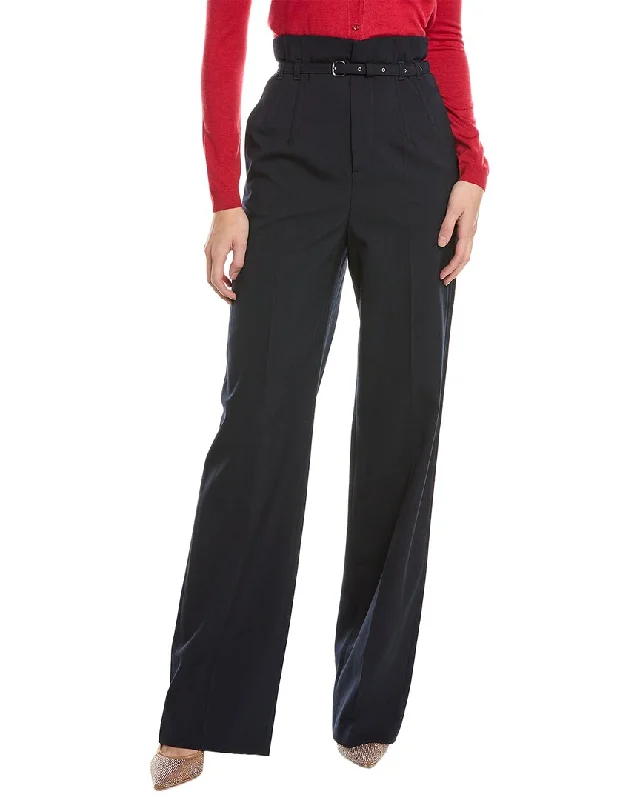 Red Valentino Wool-Blend Pant Comfortable Cargo Pants