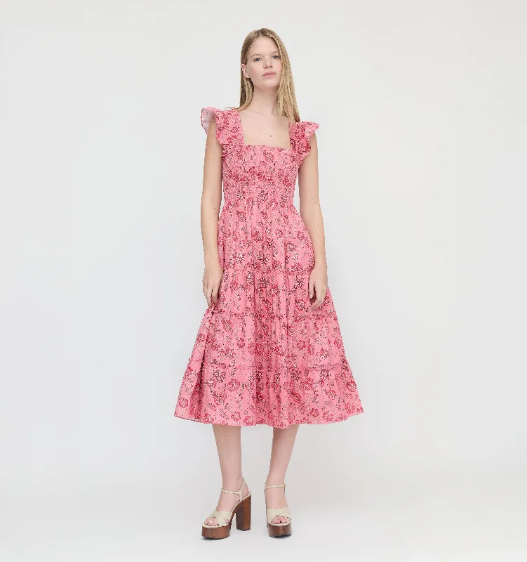 The Ellie Nap Dress - Pink Pimlico Floral