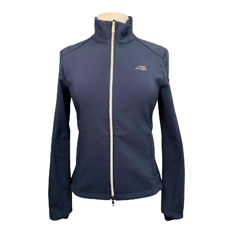 Equiline 'Ixoria' Softshell Jacket in Navy - Women's XS Cotton Fabric Linen Fabric Terry Fabric Equiline 'Ixoria' Softshell Jacket in Navy - Women's XS Cotton Fabric Linen Fabric Terry Fabric