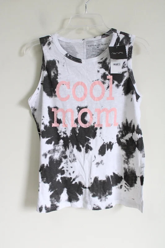 NEW Grayson Threads "Cool Mom" Tie Dye Tank workout tank top