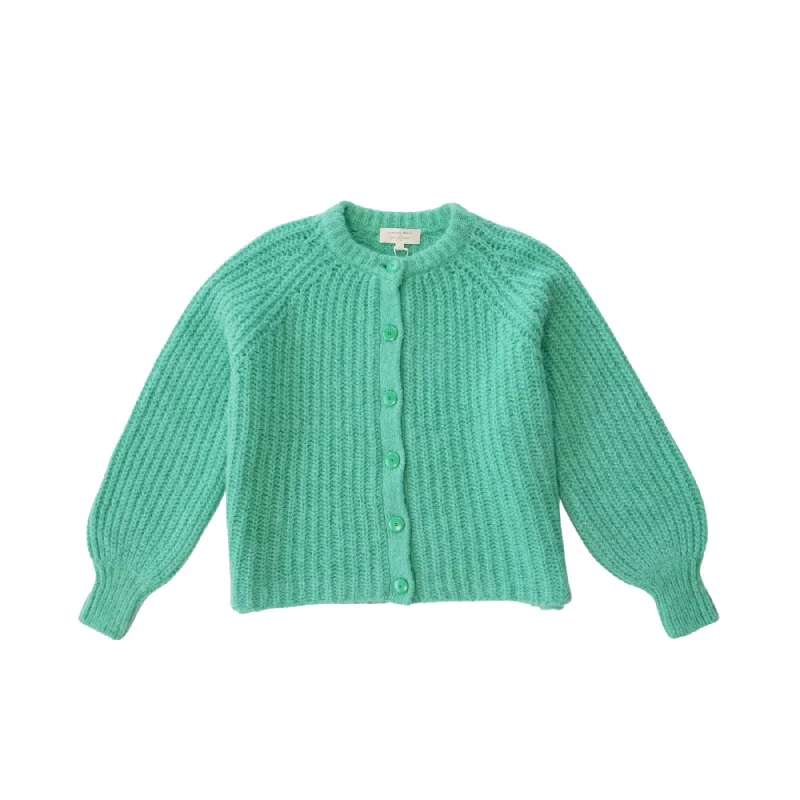Sezane 'Emile' Cardigan - Women's S Handmade Hand-knitted Hand-woven