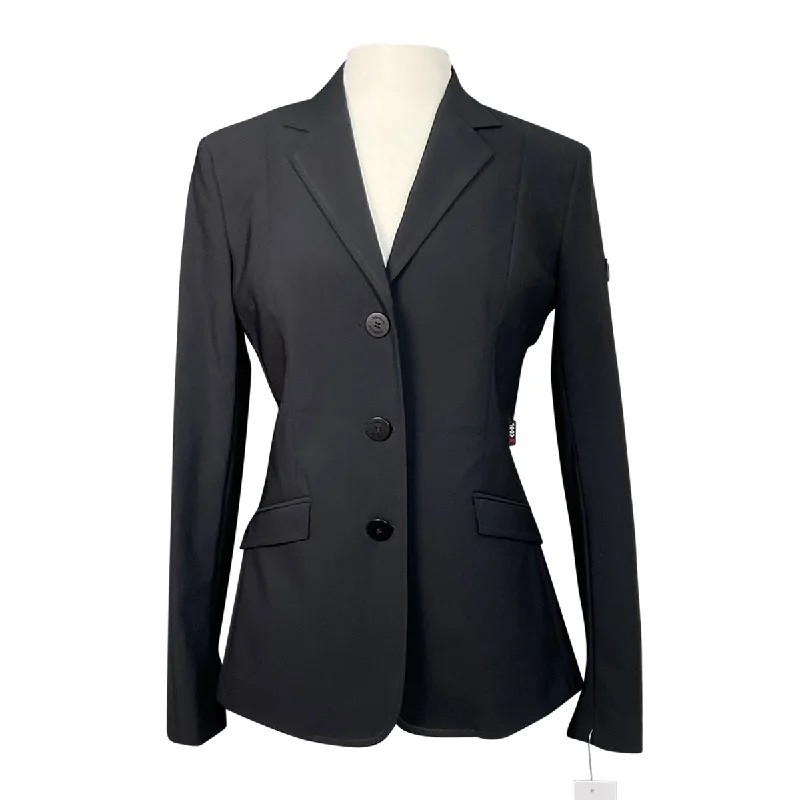 Equiline X-Cool Commessa Show Jacket in Black - Women's IT 44 (US 10) Toggled Jacket Drawstring Jacket Belted Jacket