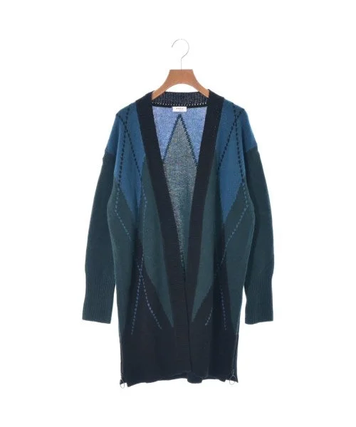 AKRIS punto Cardigans Faux Fur Fabric Real Fur Fabric Shearling Fabric