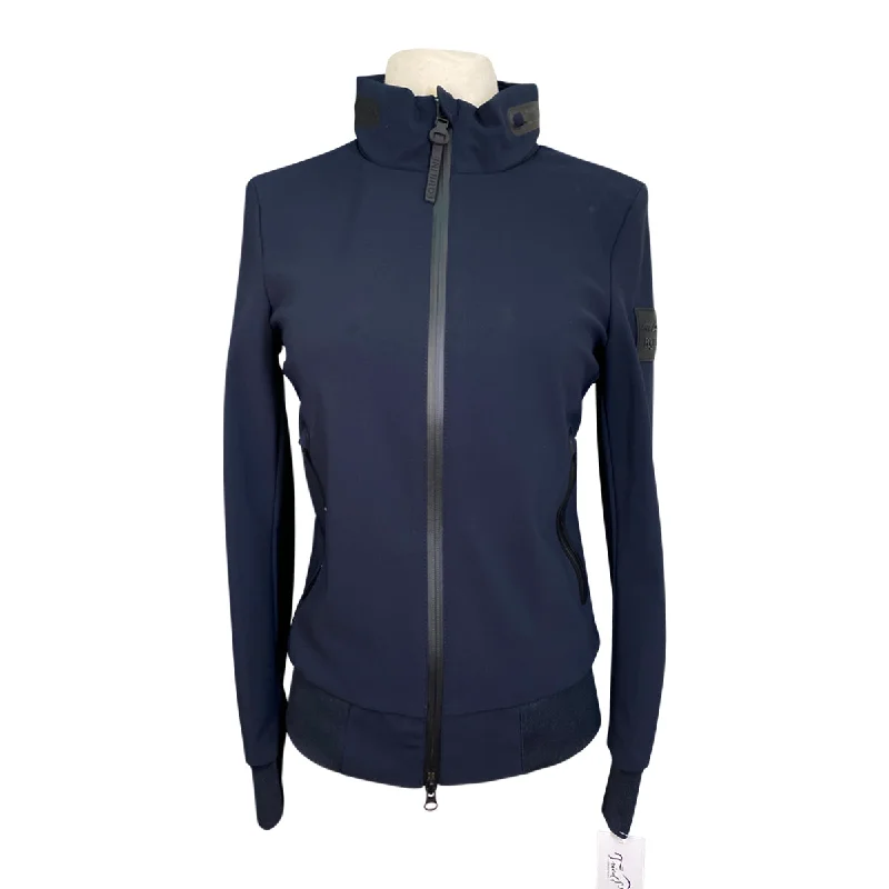 Equiline 'Cassiec' Track Jacket in Blue - Women's XS Faux Fur Jacket Real Fur Jacket Shearling Jacket Equiline 'Cassiec' Track Jacket in Blue - Women's XS Faux Fur Jacket Real Fur Jacket Shearling Jacket