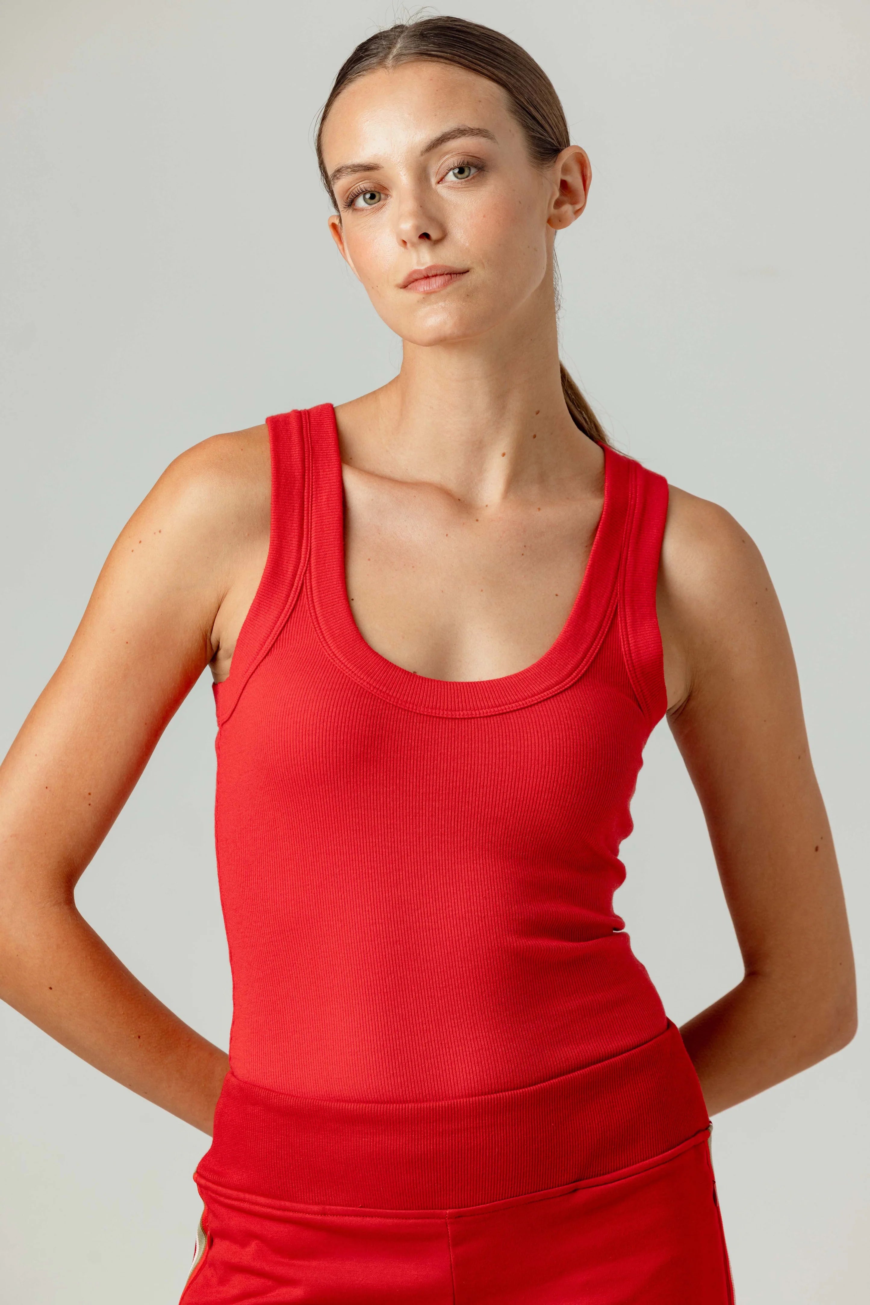 Danny tank stretchy tank top