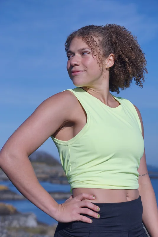 Tidal Flow Tank Top by Seaav solid color tank