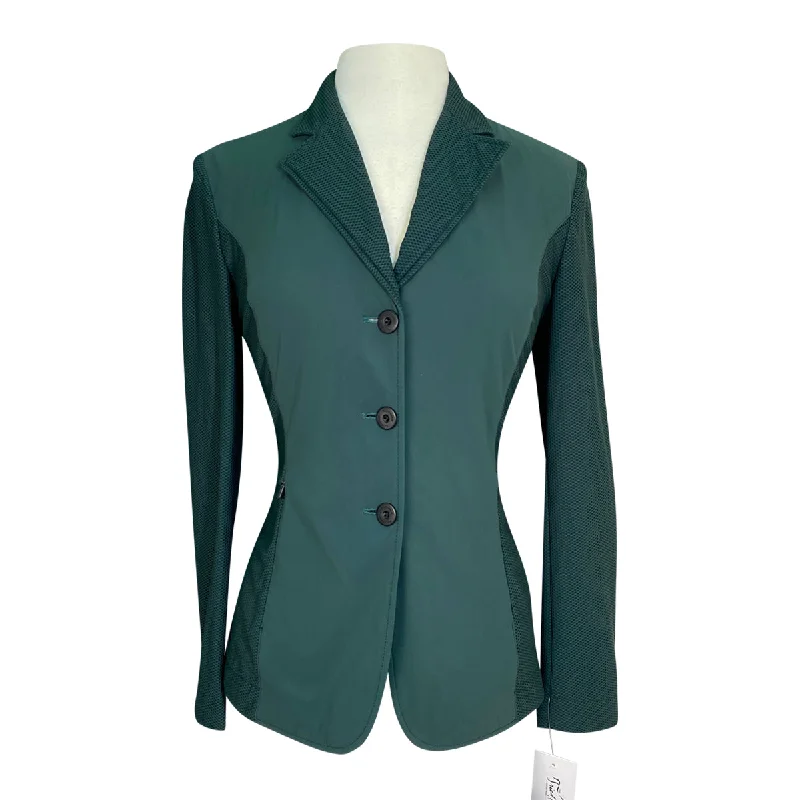 RJ Classics Harmony Grey Label Mesh Show Jacket in Green Gables - Women's 10S Front Pockets Side Pockets Patch Pockets RJ Classics Harmony Grey Label Mesh Show Jacket in Green Gables - Women's 10S Front Pockets Side Pockets Patch Pockets