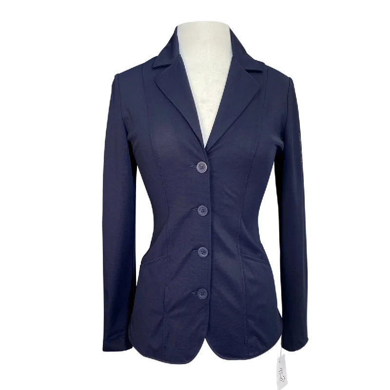 Lotus Romeo 'The H' Show Jacket in Navy - Women's Medium Wool Fabric Cashmere Fabric Tweed Fabric Lotus Romeo 'The H' Show Jacket in Navy - Women's Medium Wool Fabric Cashmere Fabric Tweed Fabric