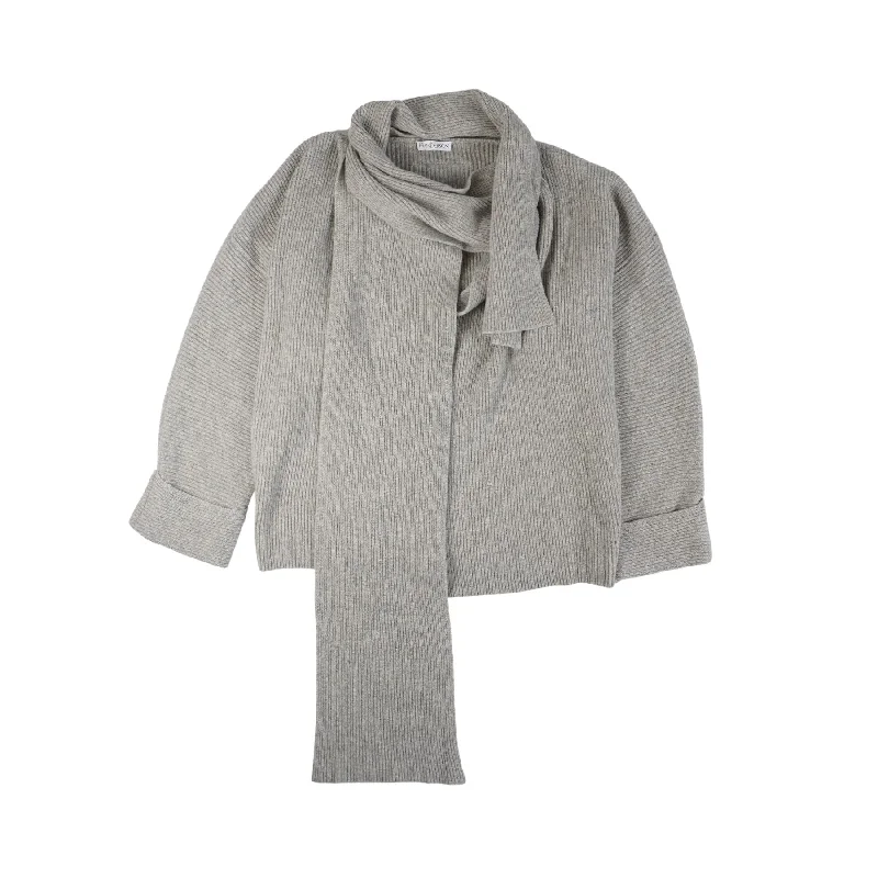JW Anderson Cardigan Sweater - Women's L Embroidered Appliqued Beaded