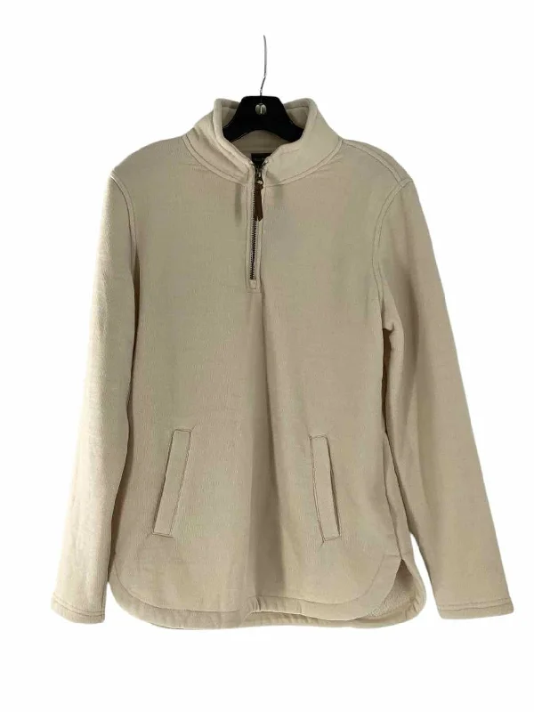 32 Degrees Size S Cream Jacket (Outdoor) Boat Neck Shawl Collar Notched Collar