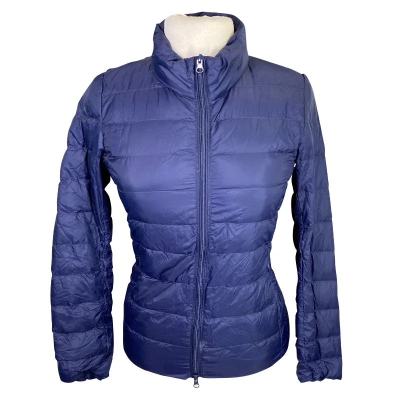 TKEQ 'EZ Packable' Down Jacket in Navy - Women's XL Cotton Jacket Linen Jacket Terry Jacket TKEQ 'EZ Packable' Down Jacket in Navy - Women's XL Cotton Jacket Linen Jacket Terry Jacket